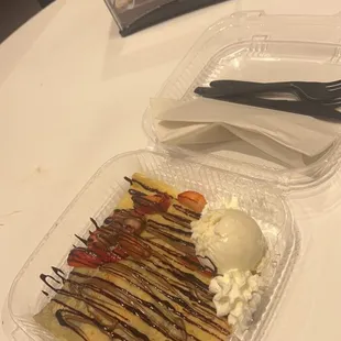 Strawberry Nutella Crepe