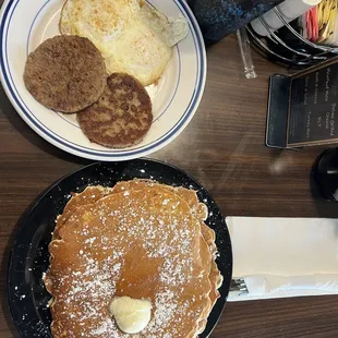 Meat lovers pancake combi