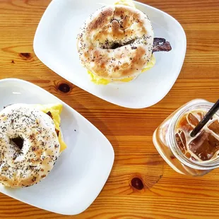bagel, bagels, food