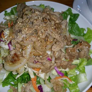 BBQ Pork Salad