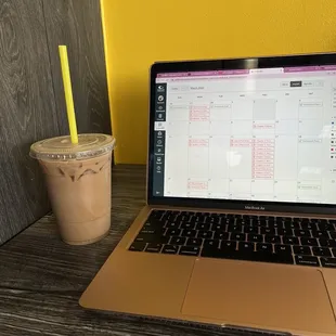 dark lavender iced latte :) my FAV!