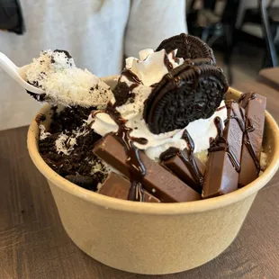 Shredded Ice cream Oreo