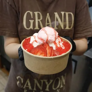 Strawberry Shaved Ice