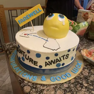 I gave her a few pictures of things I liked and the owner care up with a combination of all the things I showed her.