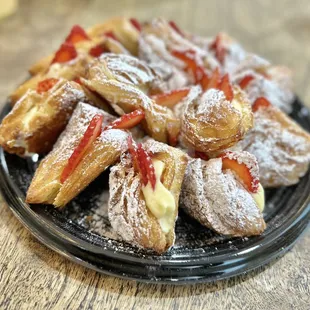 Strawberry croissant
