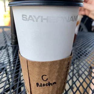 Caramel mocha
