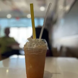 Thai Tea Float
