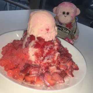 Strawberry Shaved Ice