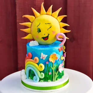 A cute cake for a 9 months old