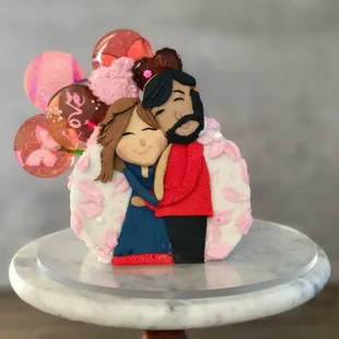 Wedding anniversary cake