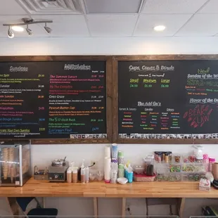 Creamy Scoop's menu 6/15/2023