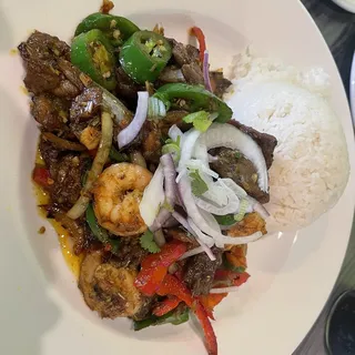 42. Lemongrass with choice of meat
