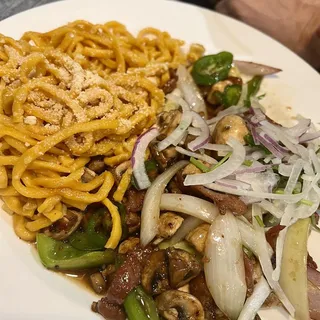 44. Mushroom with choice of meat