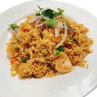 48. CreAsian Fried Rice with choice of meat