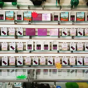 We now have a battery charger WALL!!!!!