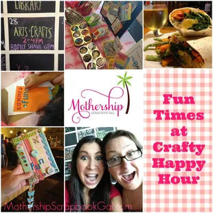 Crafty Happy Hour is so much fun, we had one in Fresno, CA at Peeves Public House.