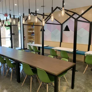 A clean and beautiful space to be creative.