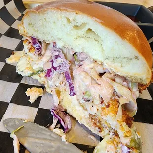 Korean chicken sandwich