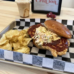 Korean Fried Chicken Sandwich