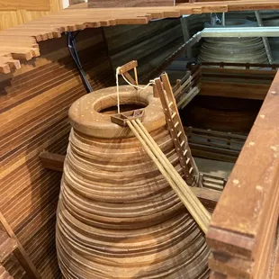 Water tank on The Ark.