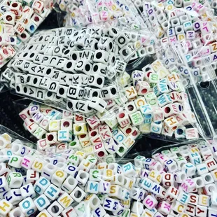 Alphabet beads