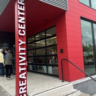 Creativity Center across the street from Creative Alliance. Large studios for ballet, dance, yoga, workshop spaces, community kitchen.
