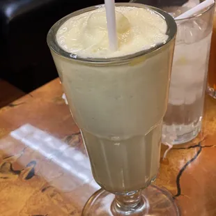 Pina colada fruit smoothie