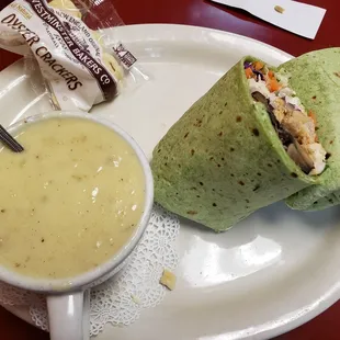 Thai Chicken Wrap