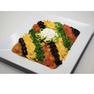 Beautiful 7 layer dip