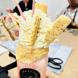 Strawberry Cheesecake Milkshake