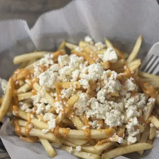 Chipotle Feta Fries! Soooo good!