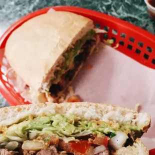 Carne Asada Torta