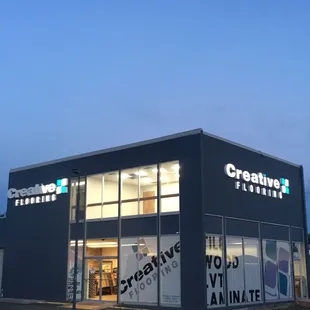 the outside of a building