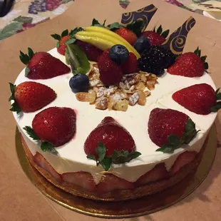 Strawberry shortcake. Yummy!