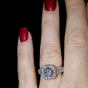 Went to Bill for a beautiful new engagement ring. I needed something more modern and unique. I absolutely love my new ring!
