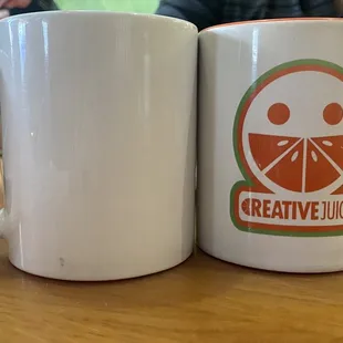 two coffee mugs