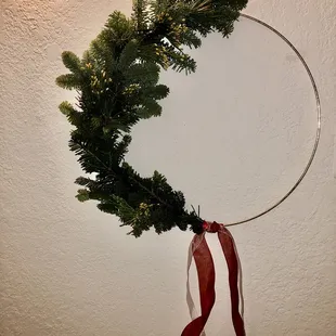 Christmas wreath workshop