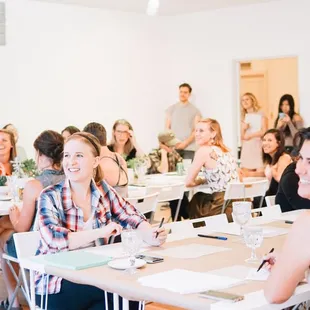 hand-lettering workshop, photo by Julianne Capati