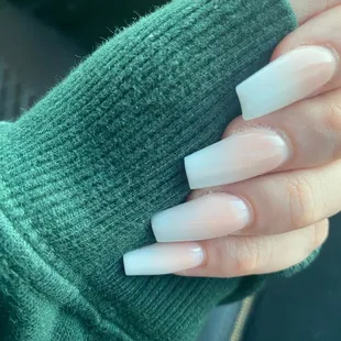 I asked for a french ombré. In color rose.