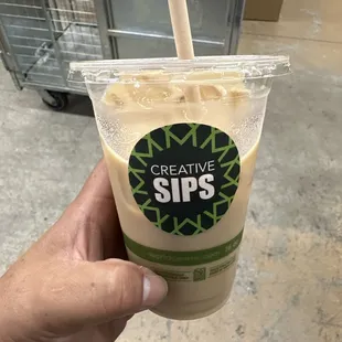 Hazelnut Iced Coffee