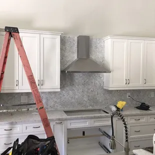 Kitchen Backsplash came out great