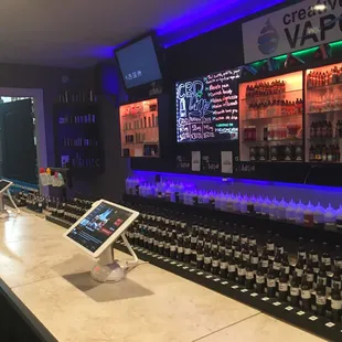 Half of the LARGE juice bar!