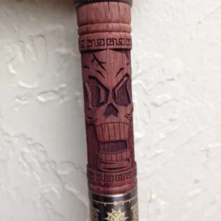 Love the way the wood handle feels!!!