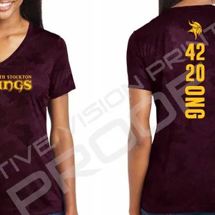 This is the proof of the shirt I had made for myself...looks even better in person! LOVED the finished product!!!