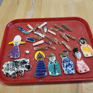 Ceramic Marionettes