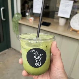 Iced Matcha Latte