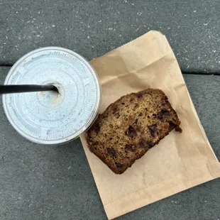 Chocolate Chip Banana bread. So good!