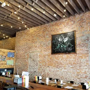 Hanging out  with friends at Creatures of Habit.