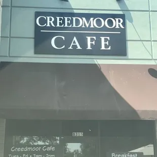 Creedmoor cafe