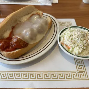 Meatball sandwich